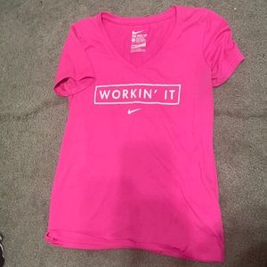 Women’s pink Nike small shirt